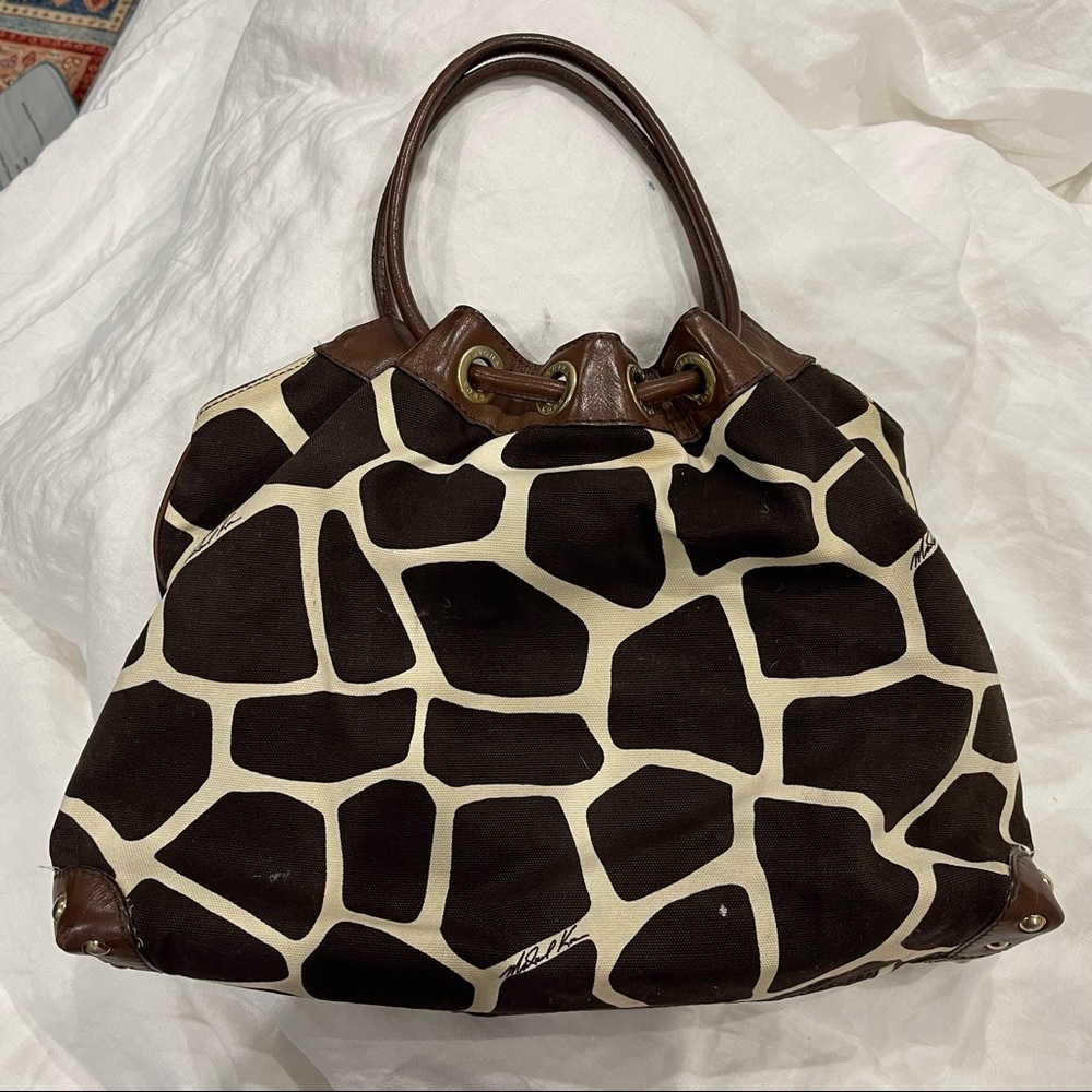 Micheal Kors Giraffe soft purse